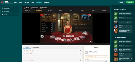 22Bet Casino Screenshot 2