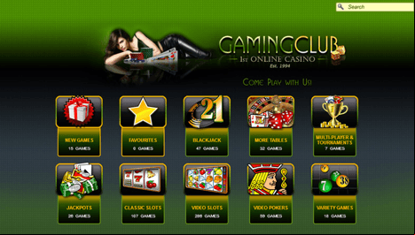 Gaming Club Screenshot