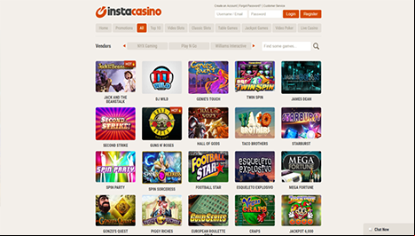 Instacasino Main
