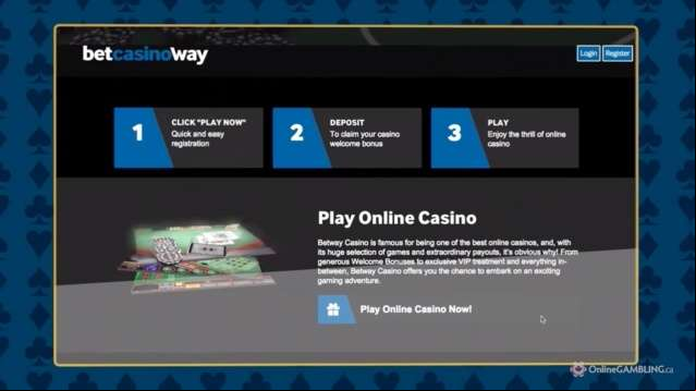 Betway Casino Screenshot