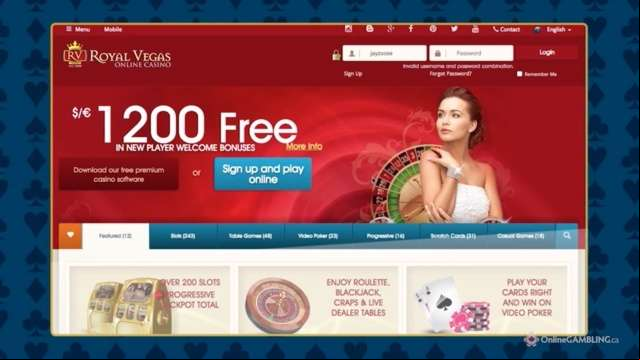 Royal Vegas Casino Review