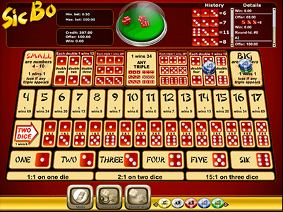 Sic Bo Game 3