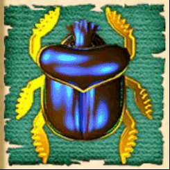 Cleopatra slot review - Beetle symbol