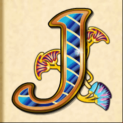 Cleopatra slot review - J symbol