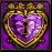 Purple heart locket